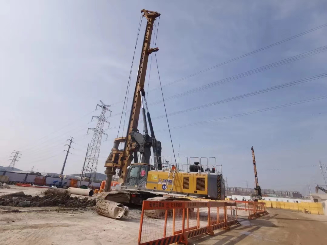 我的地盘我承包！凯发k8一触即发旋挖钻机助建徐州地铁站