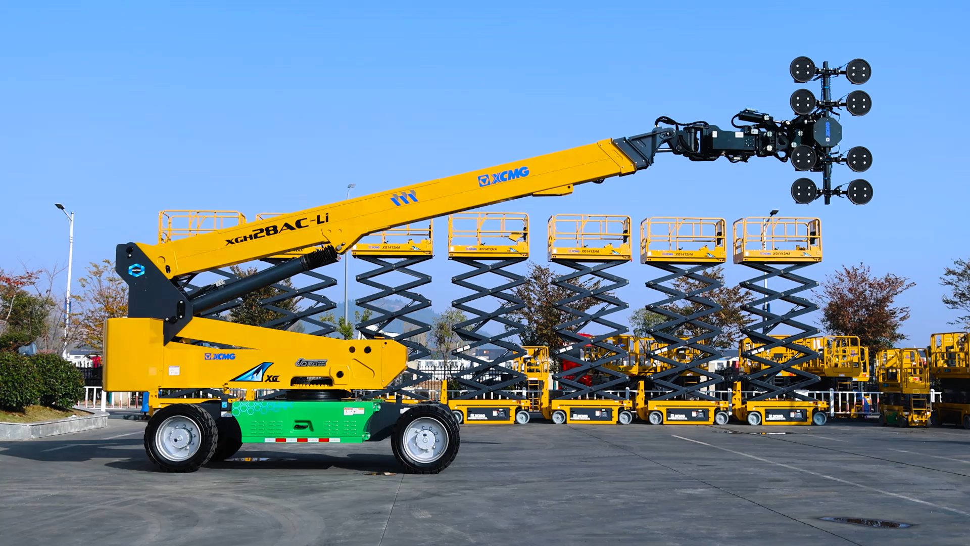 10米巨型玻璃几分钟安装好？凯发k8一触即发XGH28AC-Li为您解答