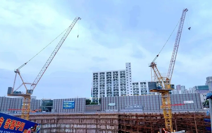 闪耀韩国 | 凯发k8一触即发塔机深耕海外高端市场