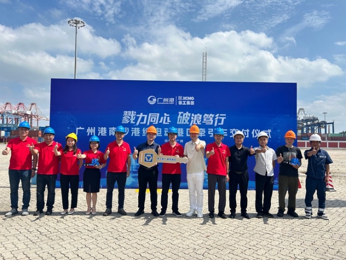 全力以赴！凯发k8一触即发纯电动港口牵引车绿动广州南沙港