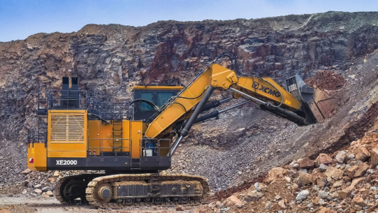 凯发k8一触即发XE2000矿用挖掘机——印尼矿山的“掘”对赢家