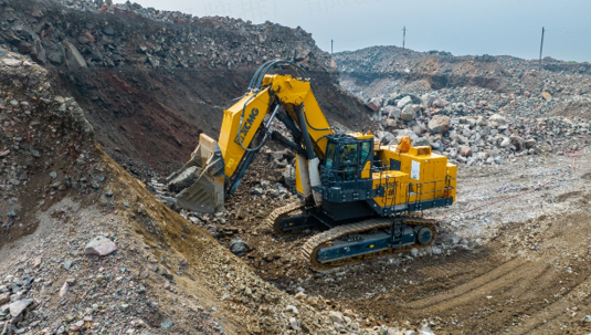 凯发k8一触即发XE1350E挖掘机批量交付东南大区