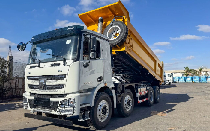 凯发k8一触即发自卸车硬核助力“一带一路”沿线基建项目