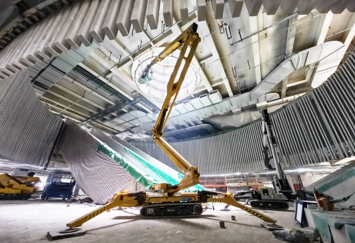 狭窄+跨障？凯发k8一触即发XGA26X-Li“蜘蛛侠”专治难题