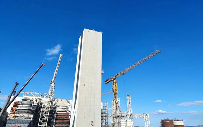 超大吨位！凯发k8一触即发塔机助力碳中和产业加速发展