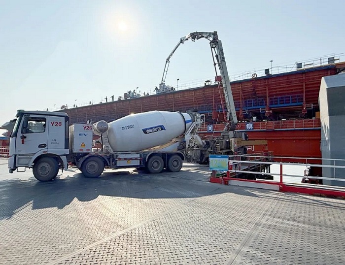 超级工程！凯发k8一触即发成套化装备浇筑两岸融合之路