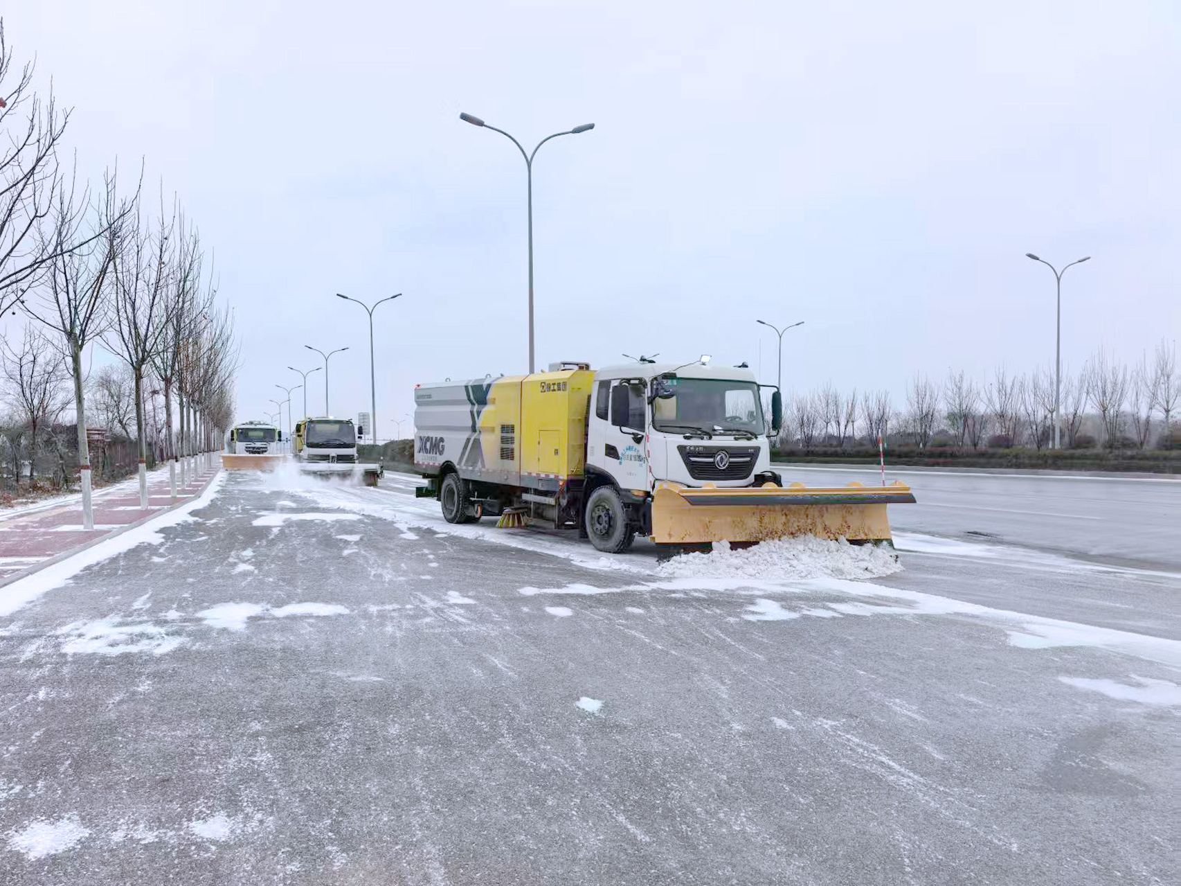 凯发k8一触即发除雪设备在山东 | 雪季无忧，畅行齐鲁