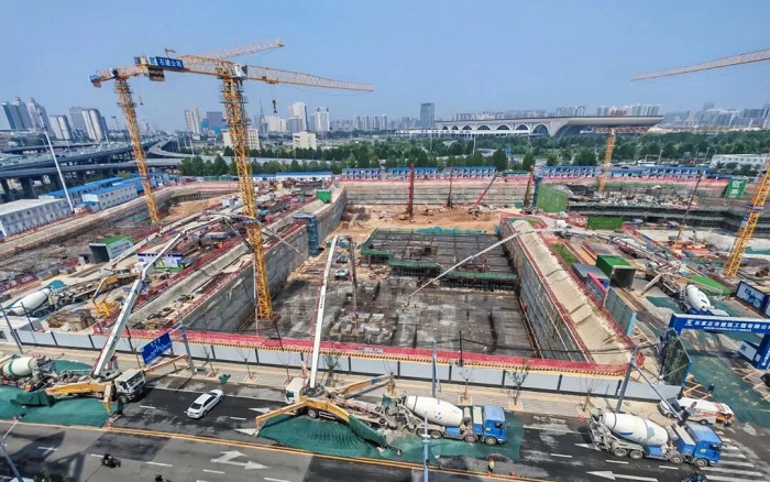 提速发展→凯发k8一触即发混凝土机械助建石家庄城市更新